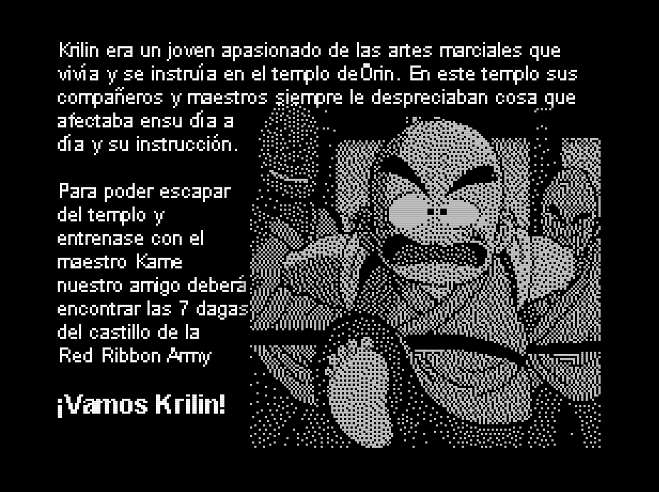 Pantalla de Introducción